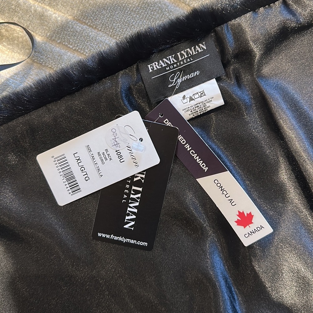 Frank Lyman Black Shawl - Picture 7 of 9